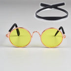 Cat Sunglasses Summer Outdoor Puppy UV Protection Sunglasses Dolls Sun Glasses Small Dog Cosplay Photo Props Cute Pet Sunglasses