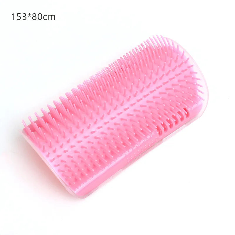 Cat Massage Tool Pet Hair Removal Massage Comb Wall Corner Self Cleaning Rubbing Brush Cats Toys Pet Beauty Supplies