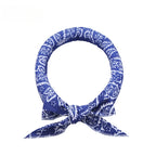 Pet Cooling Ice Scarf Cool Ice Towel Heatstroke Dogs Cats Ice Collar Adjustable Cat Collar Bib prevent heat stroke Dog Supplies