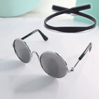 Cat Sunglasses Summer Outdoor Puppy UV Protection Sunglasses Dolls Sun Glasses Small Dog Cosplay Photo Props Cute Pet Sunglasses