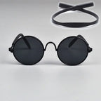 Cat Sunglasses Summer Outdoor Puppy UV Protection Sunglasses Dolls Sun Glasses Small Dog Cosplay Photo Props Cute Pet Sunglasses