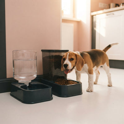 Lunchtime made easy with our new feeder!
